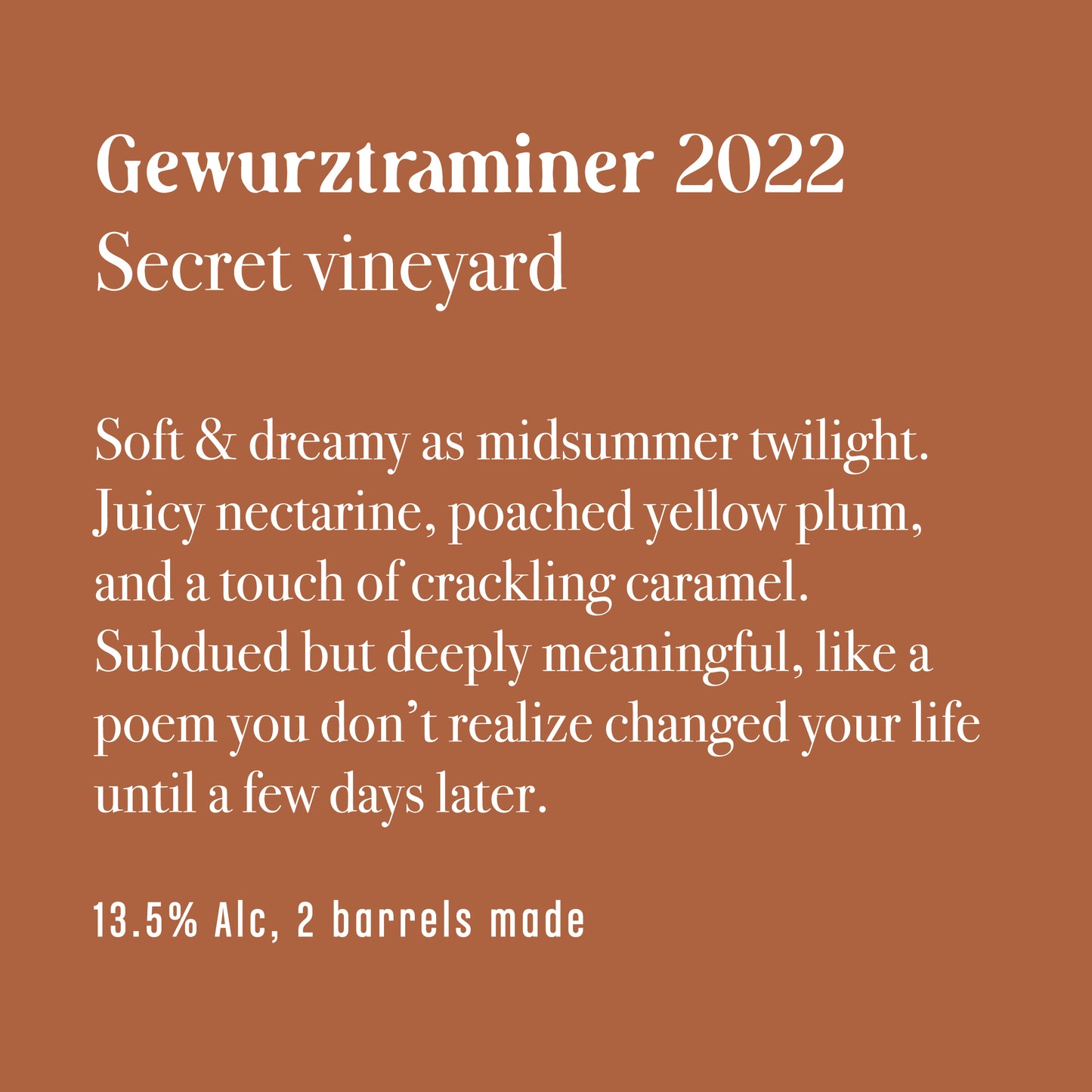 2022 RR81 Gewürztraminer